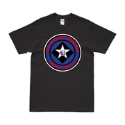 6th Marine Regiment WW2 Legacy T-Shirt Tactically Acquired Black Clean Small