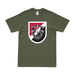 6th Special Forces Group (6th SFG) Beret Flash T-Shirt Tactically Acquired Military Green Clean Small