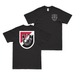 Double-Sided 6th Special Forces Group (6th SFG) Flash T-Shirt Tactically Acquired Small Black 