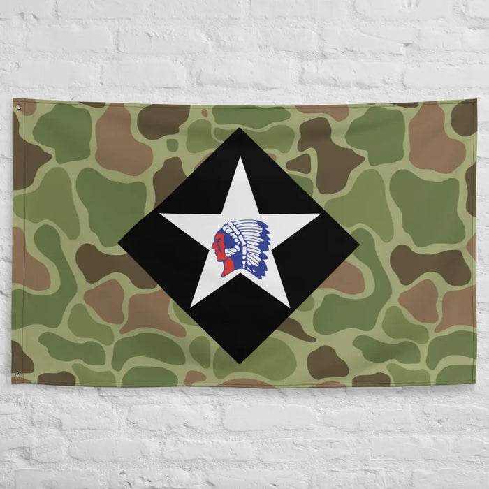 6th Marine Regiment Frogskin Camo Flag Tactically Acquired   