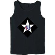 6th Marine Regiment Logo Emblem Tank Top Tactically Acquired Black Small 