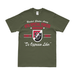 6th Special Forces Group (6th SFG) Since 1963 T-Shirt Tactically Acquired Military Green Clean Small