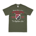 6th Special Forces Group (6th SFG) Since 1963 T-Shirt Tactically Acquired Military Green Distressed Small
