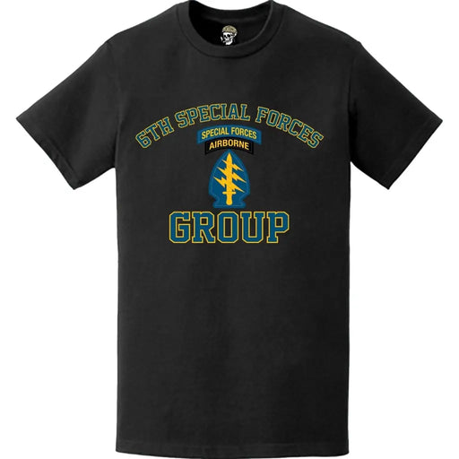 6th Special Forces Group (6th SFG) Tab T-Shirt Tactically Acquired   
