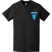 71st Airborne Brigade Logo Emblem Left Chest T-Shirt Tactically Acquired   