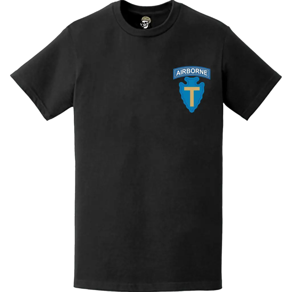 71st Airborne Brigade Logo Emblem Left Chest T-Shirt Tactically Acquired   