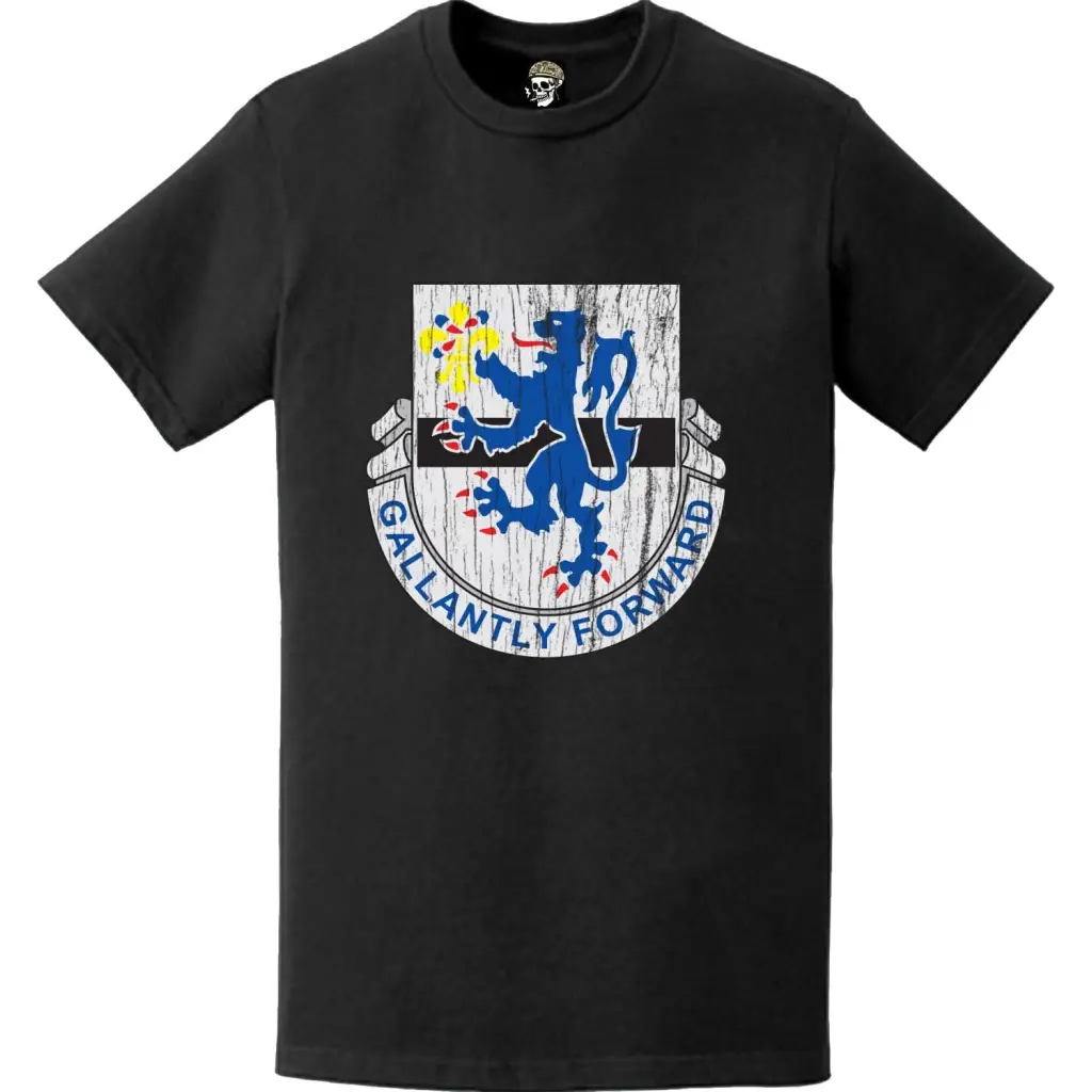 71st Cavalry Regiment Logo Emblem T-Shirt Tactically Acquired   