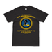 740th Bombardment Squadron WW2 Legacy T-Shirt Tactically Acquired Black Clean Small