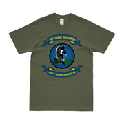 741st Bomb Squadron WW2 Legacy Scroll T-Shirt Tactically Acquired Military Green Small 