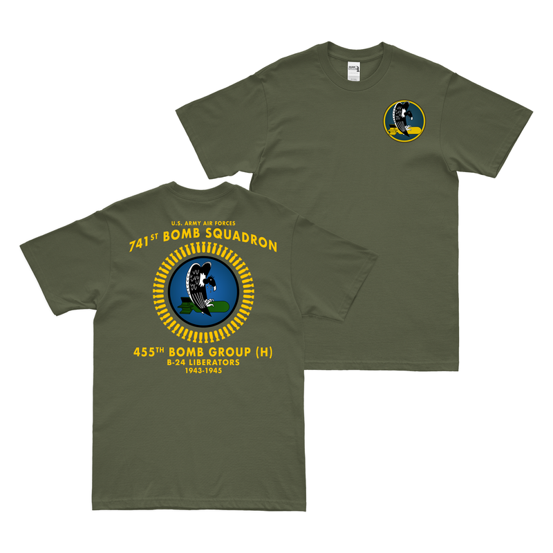 Double-Sided 741st Bomb Squadron Legacy T-Shirt