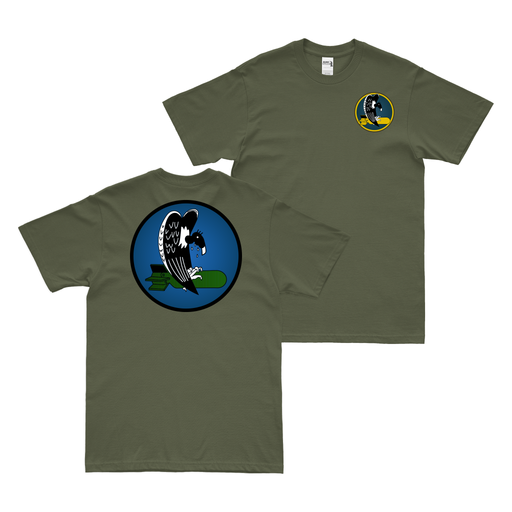 Double-Sided 741st Bomb Squadron 455th BG T-Shirt Tactically Acquired   