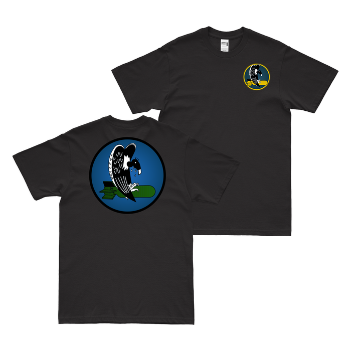 Double-Sided 741st Bomb Squadron 455th BG T-Shirt Tactically Acquired   