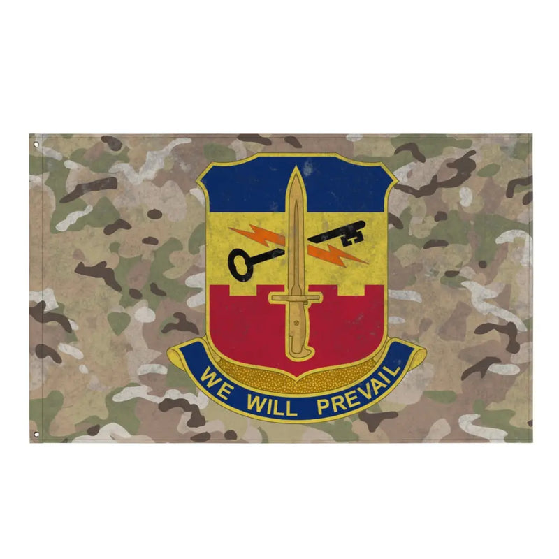 741st Engineer Battalion Indoor Wall Flag