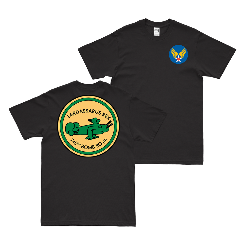Double-Sided 745th Bombardment Squadron WW2 T-Shirt