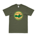 745th Bombardment Squadron USAAF WW2 T-Shirt Tactically Acquired Military Green Distressed Small