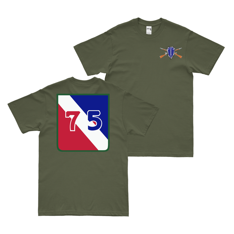 Double-Sided 75th Infantry Division T-Shirt