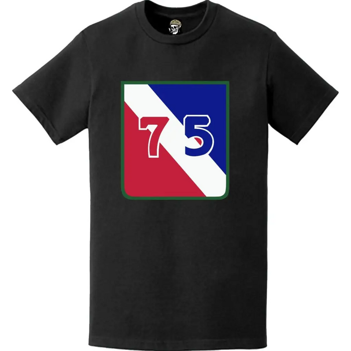 75th Infantry Division (75th ID) SSI Logo Crest T-Shirt Tactically Acquired   