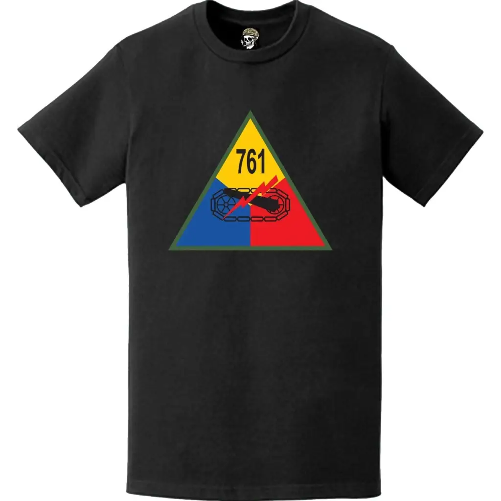 761st Tank Battalion Emblem T-Shirt Tactically Acquired   