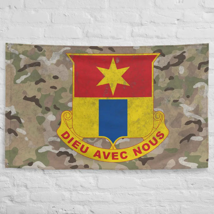 769th Engineer Battalion Indoor Wall Flag Tactically Acquired   