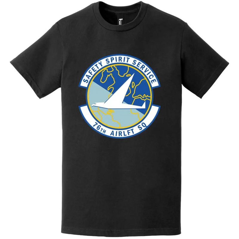 76th Airlift Squadron Logo Emblem T-Shirt