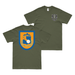 Double-Sided 77th Special Forces Group (77th SFG) Flash T-Shirt Tactically Acquired Small Military Green 