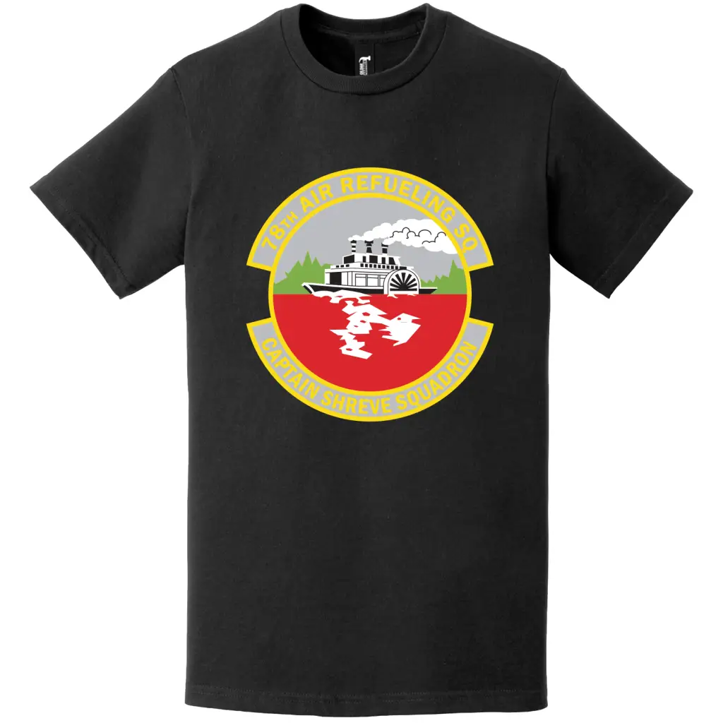 78th Air Refueling Squadron (55th ARS) Logo T-Shirt Tactically Acquired   