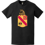 79th Field Artillery Regiment Emblem Crest T-Shirt Tactically Acquired   