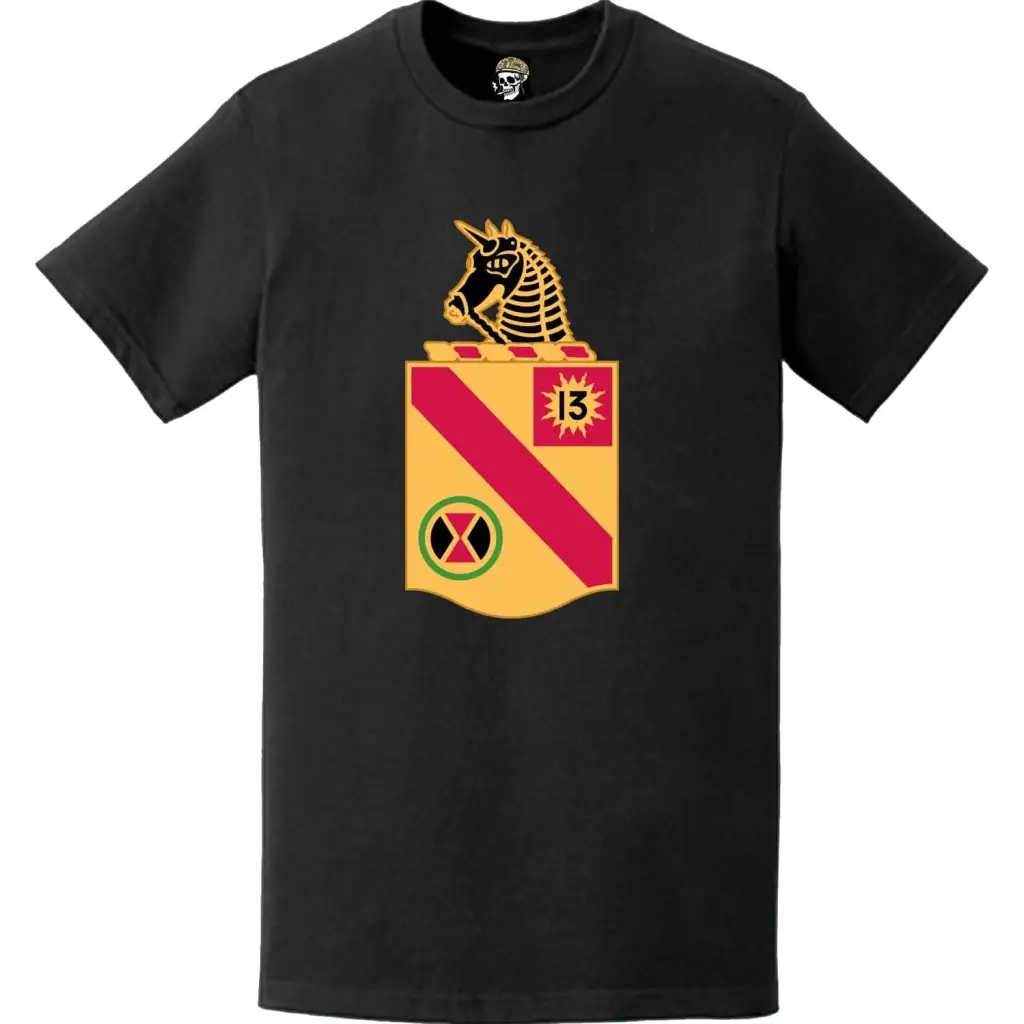 79th Field Artillery Regiment Emblem Crest T-Shirt Tactically Acquired   