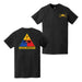 Double-Sided 7th Armored Division Insignia Logo T-Shirt Tactically Acquired   