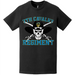 7th Cavalry Regiment Distressed Saber Skull T-Shirt Tactically Acquired   