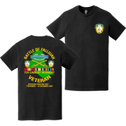 7th Cavalry Regiment Second Battle of Fallujah (Operation Phantom Fury) Double-Sided Veteran T-Shirt Tactically Acquired   