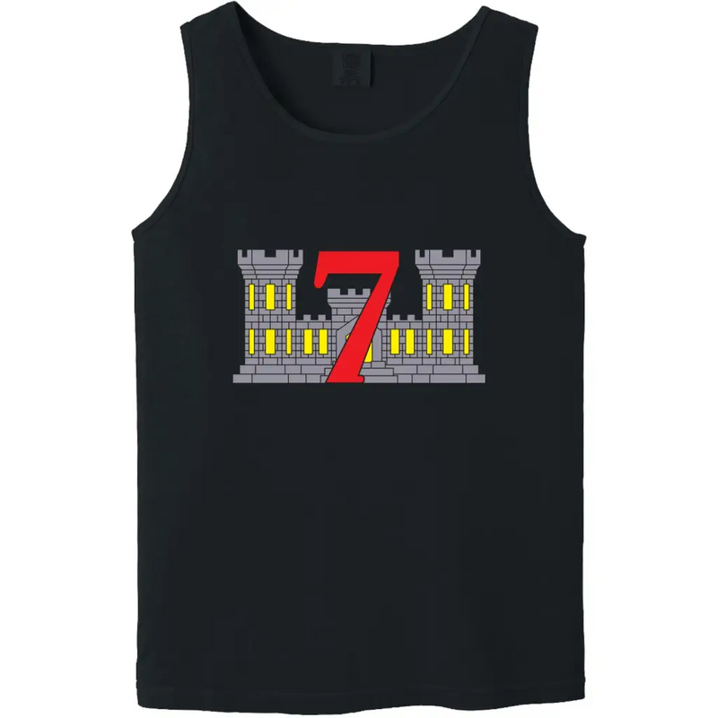 7th Engineer Support Battalion (7th ESB) Logo Tank Top