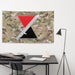 7th Infantry Division DUI Indoor Wall Flag Tactically Acquired   