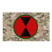 7th Infantry Division Indoor Wall Flag Tactically Acquired Default Title  