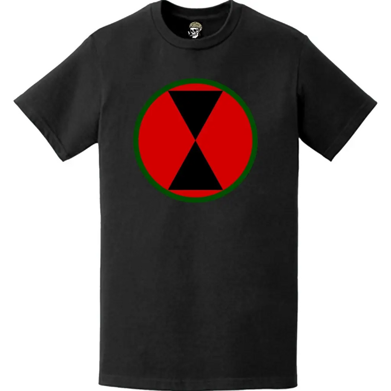 7th Infantry Division SSI Logo Emblem T-Shirt