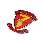 7th Marine Regiment Vinyl Sticker Decal Tactically Acquired 3"x3"  