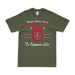 7th Special Forces Group (7th SFG) Since 1960 T-Shirt Tactically Acquired Military Green Distressed Small