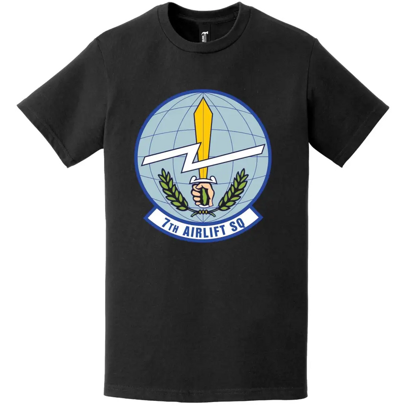 7th Airlift Squadron Logo Emblem T-Shirt