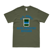 U.S. Army 80th Infantry Division Legacy T-Shirt Tactically Acquired Small Military Green 