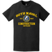 80th Naval Construction Battalion (80th NCB) T-Shirt Tactically Acquired   