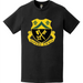 81st Armor Regiment Logo Emblem Crest T-Shirt Tactically Acquired   