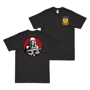 Double-Sided 828th Bomb Squadron Emblem T-Shirt Tactically Acquired Black Small 
