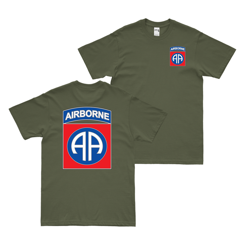 Double-Sided 82nd Airborne Division CSIB T-Shirt