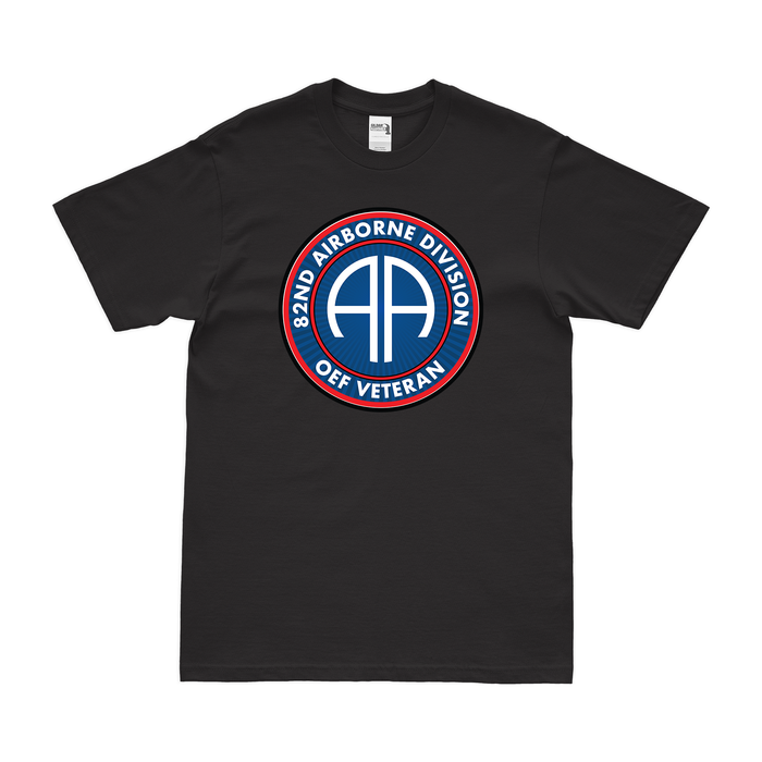 82nd Airborne Division OEF Veteran T-Shirt Tactically Acquired Black Small 