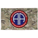 82nd Airborne "All American" OCP Camo Indoor Wall Flag Tactically Acquired   