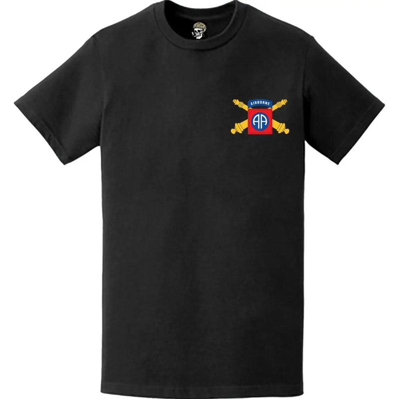 82nd Airborne Division Artillery (DIVARTY) Left Chest T-Shirt