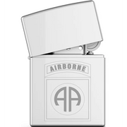 82nd Airborne Division CSIB Engraved Zippo Lighter Tactically Acquired   