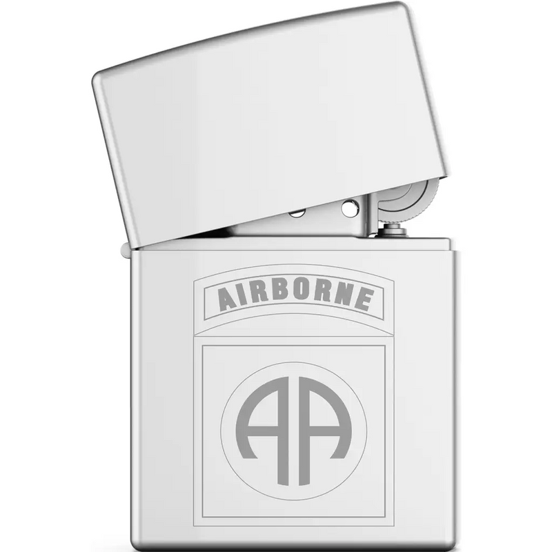 82nd Airborne Division CSIB Engraved Zippo Lighter