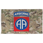 82nd Airborne Division CSIB OCP Camo Indoor Wall Flag Tactically Acquired   