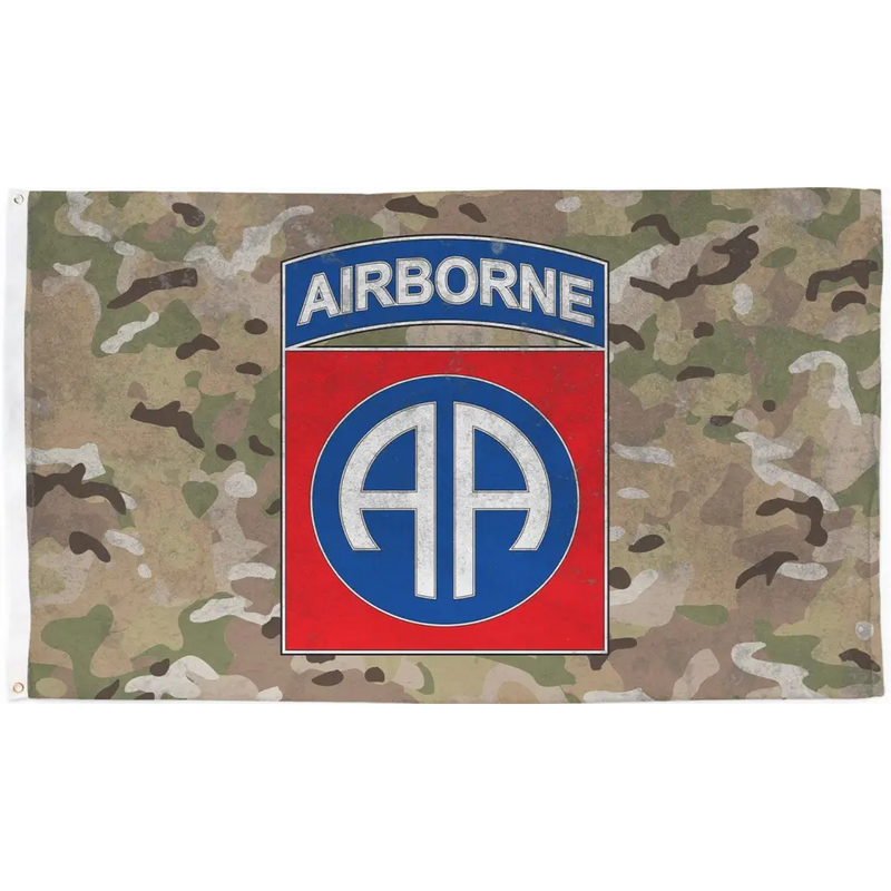 82nd Airborne Division CSIB OCP Camo Indoor Wall Flag